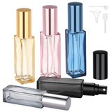 Segbeauty 0.34oz Small Perfume Bottle Refillable, 5 Packs Portable Glass Perfume Atomizer Sprayer, 10ml Mini Cologne Bottles Emp