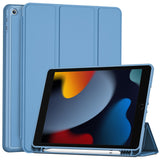 ProCase for iPad 9th 8th 7th Generation 10.2 (2021/2020/2019 Release), Soft TPU Back Cover with Pencil Holder, Shockproof Smart