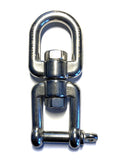 US Stainless Stainless Steel 316 Anchor Swivel Eye and Jaw 13mm (1/2) Marine Grade