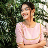Gosriki Women'S Cotton Anarkali Solid Kurta With Pant (Gulabo Nw Pink_Xl-Go_Pink_X-Large),Pink,,B0B9L632B3