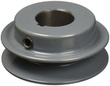 TB Woods AK2878 FHP Boredtosize VBelt Sheave, A Belt Section, 1 Groove, 7/8 Bore, Cast Iron, 2.85 OD, 8780 max rpm
