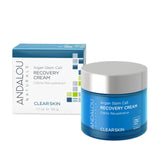Andalou Naturals Argan Stem Cell Recovery Cream oz For Oily or Overreactive Skin Helps Clarify Cleanse Pores for Glowing Skin, A