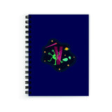Plan To Gift Notebooks For Office Alphabet V Notebook Wire Bound Spiral Printed Pages:160 (Size A5)