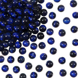 TOAOB 100pcs 8mm Natural Blue Tiger Eye Gemstone Round Spacer Loose Stone Beads for DIY Crafts Decoration