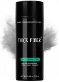 THICK FIBER Hair Fibers for Thinning Hair & Bald spots (GRAY) - 25g Bottle - Conceals Hair Loss in Seconds - Hair Powder for Wom