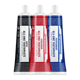 Dr. Bronners All-One Toothpaste 3-Pack Variety- (Peppermint, Cinnamon, Anise, 5oz Each)- 70% Organic Ingredients, SLS Free Tooth