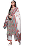 Libas Women's Cotton Kurta Sets (33151O_Grey
