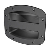 TCH Hardware Black Oval Speaker Cabinet Handle