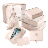 Packing Cubes For Travel, Avitoro 8 Pcs Travel Packing Cubes For Suitcases Lightweight Travel Essential Bag With Toiletries Bag