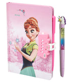 Technochitra Fairy Angel Secret Password Lock Diary With Pen For Girls