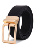 Sunshopping Genuine Leather Belt For Men Handmade Reversible Pin Buckle Belt Perfect For Formal And Casual Wear Adjustable F