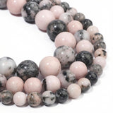 Yochus 35pcs Pink Zebra Beads