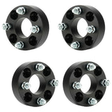 ILONPA 4pcs 1.5 inch (38.1mm) 4x4 ATV Wheel Spacers with 62mm Bore, 1/2 x20 Studs for Golf EZ GO EZGO Club Car, 4x100 & 4x101.6m