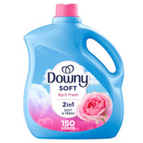 Downy Fabric Softener Liquid, April Fresh Scent, 111 fl oz, 150 Loads