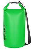 MARCHWAY Floating Waterproof Dry Bag Backpack 5L/10L/20L/30L/40L, Roll Top Sack Keeps Gear Dry for Kayaking, Rafting, Boating, S