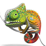 Eugy Chameleon 3D Puzzle, 31 Piece Eco-Friendly Educational Toy Puzzles for Boys, Girls & Kids Ages 6+