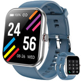 ganopterygon Smart Watch for Men & Women, 1.91 Fitness Tracker with Answer/Make Calls, IP68 Waterproof, 110+ Sports Modes, Hear