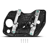 YHTAUTO Front Power Window Regulator Driver Side with 2-Pin Motor Assembly and Interior Door Panel for Hyundai Elantra 2011-2016