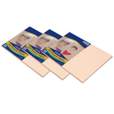 UCreate Self Portrait Paper, Light Almond, 12 x 18, 100 Sheets Per Pack, 3 Packs