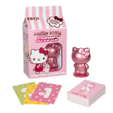 Hello Kitty Strawberry Milk Slap Game, Includes 76 Cards & Collectible Hello Kitty Figurine, Flip Cards & Be The Fastest to Reac
