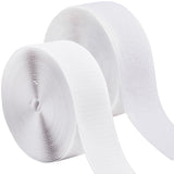 (26 FT x 2 Inch) Strips with Adhesive for Fabric, No Sew Stick On for Fabric, Sticky Back for Clothes, Curtains - Heavy Duty Dou