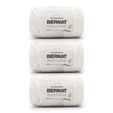 Bernat Macrame Natural Yarn - 3 Pack of 250g/8.8oz - Cotton - #6 Super Bulky - Knitting, Crocheting & Crafts