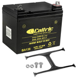 Caltric AGM Battery Compatible with Husqvarna 532123899 532163465 532121265 532154842 123899X