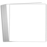 Hamilco White Cardstock Scrapbook Paper 12x12 Heavy Weight 120 lb Cover Card Stock 25 Pack