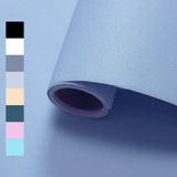 WADILE Peel and Stick Wallpaper 15.9in x 393.7in, Solid Color Contact Paper Waterproof, Vinyl Colored Wall Paper Self Adhesive,