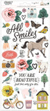 Maggie Holmes Market Square Cardstock Stickers 6 Inches x 12 Inches 129/PKMH003690