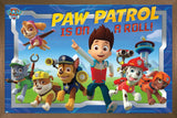 Trends International Nickelodeon Paw Patrol - Crew Wall Poster, 22.4L x 14.7W, Bronze Framed Version
