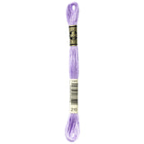 DMC 117210 Six Strand Embroidery Cotton Floss, Medium Lavender, 8.7Yard