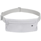 WHIPPY Slim Running Belt Fanny Pack for Women Men Elastic Runners Belt Waist Pouch Chest Bag Phone Holder Waist Pack for Running