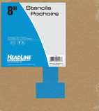 Headline Sign 107 Stencil Set, 8Inch Numbers 09