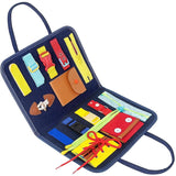 Xenon Venture Busy Board Toy Game for Develop Basic Skills Baby Kid, Educational Sensory Board for Travel time Activity 1 to 5 A