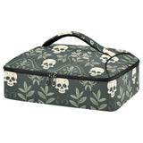SyXIOP Insulated Casserole Carrier Bag William Morris Style Pirates Dark