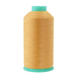 Mandala Crafts Size 46 210D T45 Bonded Nylon Thread - Blonde 2843 YDs Tex 45 Heavy Duty Sewing Threads for Leather, Jeans, Weavi
