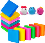 ROPTO Kneaded Erasers for Artists Drawing No Smudge 12 Pcs Moldable and Kneadable Gum Eraser Clay for Sketching - Fun Pencil Era