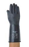Ansell ChemTek 38-514 Butyl Glove, Chemical Resistant, 14 Length, 14 mils Thick, Large (Pack of 1)