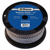 Stens 100 Solid Braid Starter Rope 146076#7 Solid Braid