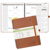 POPRUN Monthly Planner 2026-2027 (Large 8.5 x 10.5) 18 Months Calendar (Jan 2026 - Jun 2027) - 4 Pages per Month with Expense &
