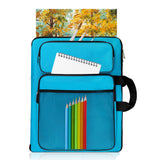 TreochtFUN Art Portfolio For Kids Artwork, Art Bag Organizer 15x18 In For Children Drawing Lesson,A3 artist Backpack Storage Ske