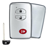 Yewong Car Key Fob Remote Keyless Entry Control for Toyota 4Runner 2010-2019 Prius 2010-2016 Venza 2009-2016 FCCID:HYQ14ACX 2714
