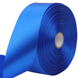 RIUNBB Blue Solid Satin Ribbon 1-1/2 Inch 50 Yards Solid Polyester Fabric Ribbon for Gift Wrapping Wedding Christmas Baby Shower