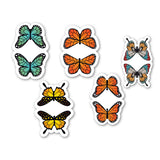 woopme Set of 5 Different Butterfly Magnetic Bookmark for Book Lovers Readers Students Gift Magnetic Page Clips Folding