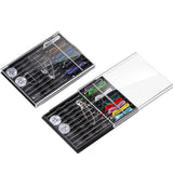 HESTYA 2 Boxes (20 Pcs) Home and Travel Sewing Kit Pre Threaded Needles for Hand Sewing Needles and Thread Box Quick Prethreaded