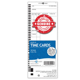 Pyramid 30% Recycled Time Cards For Pyramid Models 4000 & 5000, 9 x 3 1/2, Pack Of 100