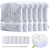 Ellenpent 6 Pack Filters for Cat Water Fountain, Compatible with 2.5L Cat Water Fountain for CH-IWD004