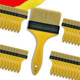 PANCLUB Paint Brushes for Walls I Chip Brush Set 4 inch 20 Pack I S.Chip Brush Never Lose Bristles I 100% Plastic I for Paint, G