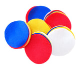 Playfully Ever After Blue, Red, White & Yellow Craft Felt Circles (3 Inch 30pc)